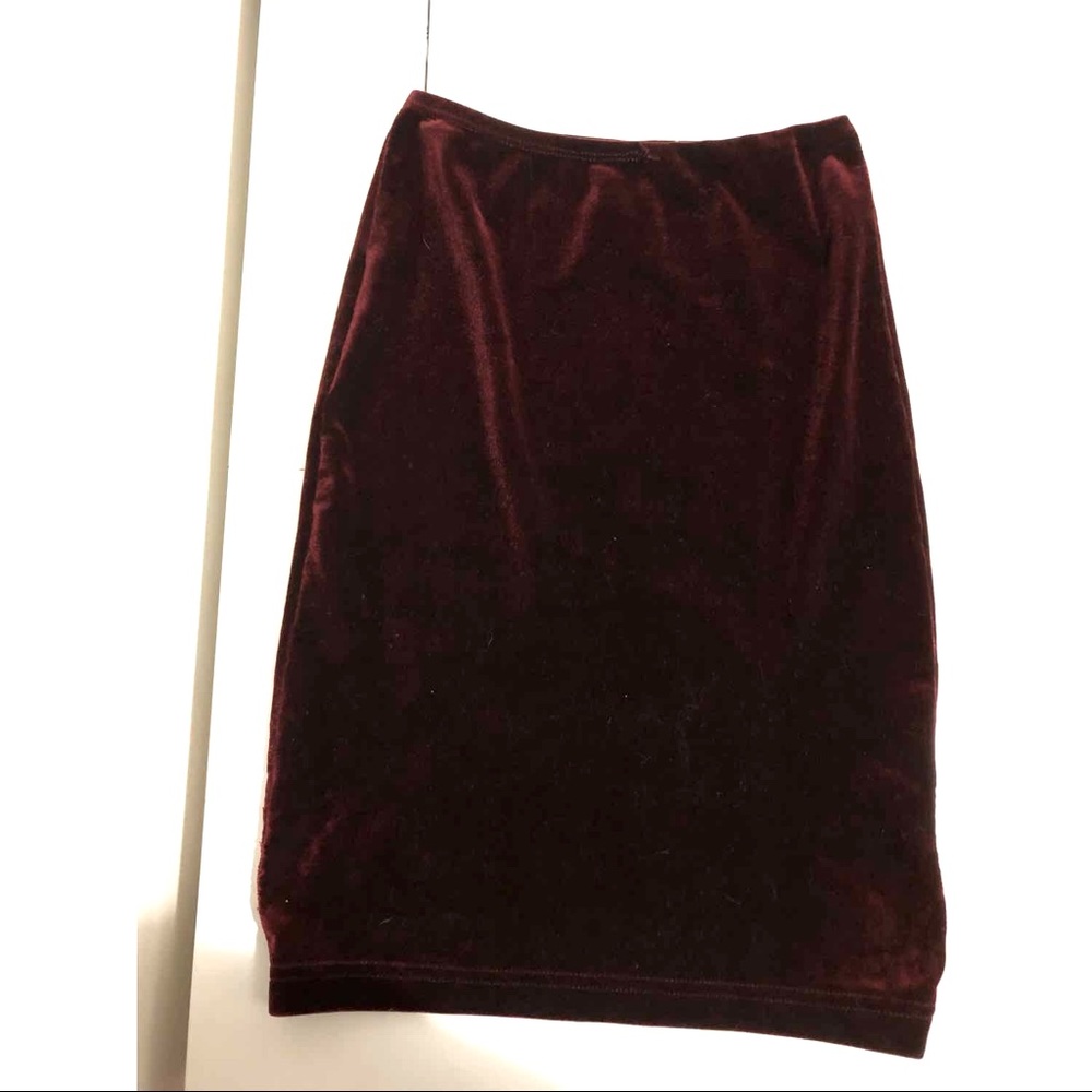 Velveteen Skirt